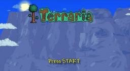 Terraria (PSN) Title Screen
